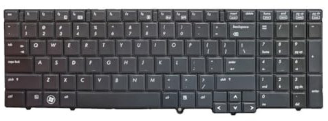 Laptop Keyboard US Layout Keypad Without Point for HP ProBook 6540B 6550B 6555B 609877-001 Notebook Computers