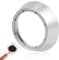 54 mm Embudo Dosificador de Espresso, Resistente Anillo Dosificador con Magnético Aluminio Anillo Dosificador de Café Compatible con Todos los Portafiltros Espresso de 54 mm
