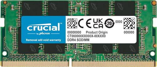 Crucial CB16GS3200 memoria 16 GB 1 x 16 GB DDR4 3200 MT/s (16 GB DDR4-RAM SO-DIMM PC3200 Crucial)