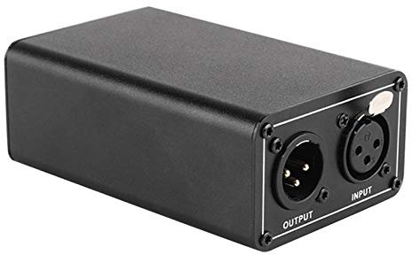 Sefdrert NT48V Portable Phantom Power Supply, Diaphragm Condenser Microphone, Universal Support 5V Charging