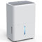 Newentor Deumidificatore Casa Muffa 12L/24h adatto fino a 25m², portatile deumidificatori elettrico silenzioso adatto fino a 25m²/122m³, Tanica estraibile, Timer 24 ore, Ruote, Sensore di umidità