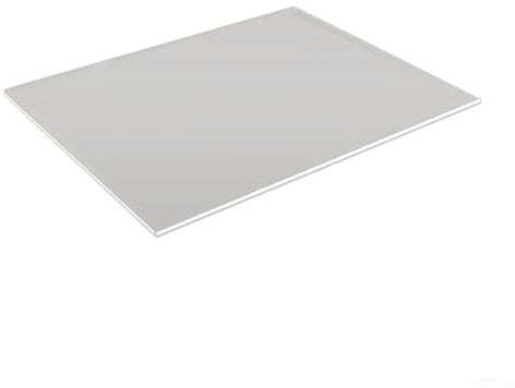 Greenhouse Glass Acrylic Sheet, 3MM Thick Transparent Greenhouse Glass Replacement Panel Lightweight Shatter-Resistant Clear Plexi-glass(200 * 200 * 3MM)