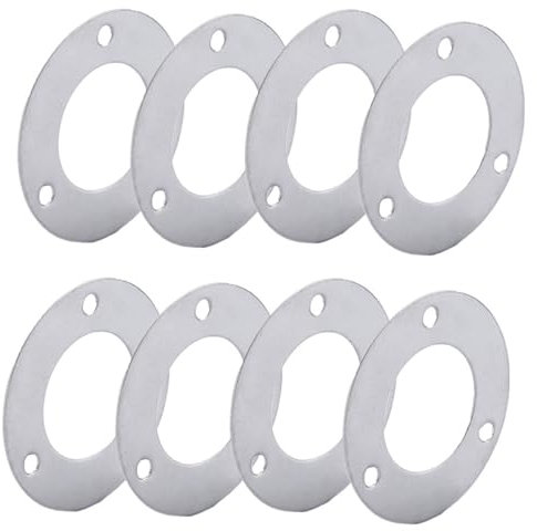 Spechtschutz für Nistkasten,8 Stück CuiCanfla Vogelhaus Metall Schutzplatte Edelstahl 32mm für Nistkasten für Vögel für Draußen