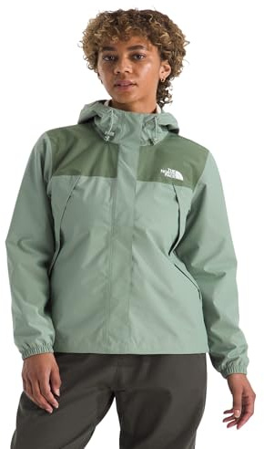 The North Face Damen Antora Rain Jacke, Slate Moss/Bark Mist, M