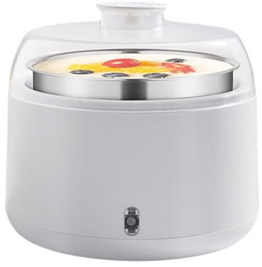 Peakjune Macchina per Yogurt,Yogurt Yogurtiera Fatta in Casa,Macchina Automatica per Yogurt,Macchina Yogurt Automatica,Yogurtiera Elettrica,Grande capacità da 1 L,Yogurt Fatto in casa.