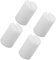 GOOHOCHY 4pcs Banjo Bone Nuts Fifth String Replacement Kit Ox Bone Material for Enhanced Tone Durable Structure for Musicians for Banjo Players and Repairs