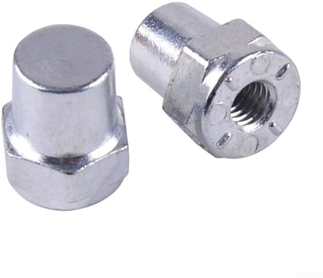 2pc Zinc Alloy Car for battery Top Post Terminal Adapter Converter for 6V and 12V Positive Negative Standard for battery Posts on Cars Boats Vans