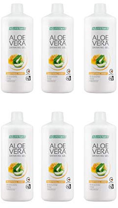 NB24 Versand Aloe Vera Drinking Gel Honey, Sixpack 6 x 1000 ml (80706-81)