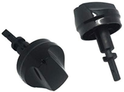 ANCASTOR Mando Horno TEKA Color Negro con Eje Largo. FER73TK0038