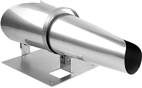 JetNet Cone/Stuffing Horn (Meat Horn) - All Stainless - for Meat Netting, w/Overlapping Front