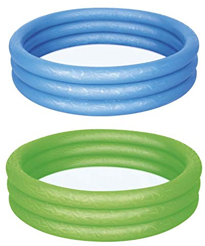 2x Kinderpool Ø 122 cm Planschbecken Pool Badebecken Babybecken Schwimmbecken