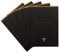 Clairefontaine 102636C - Packung mit 5 Blöcke Flying Spirit, kopfseitig geleimt, DIN A5 70 Blatt abtrennbar, liniert, Schwarz Motiven sortiert, 5 Stück
