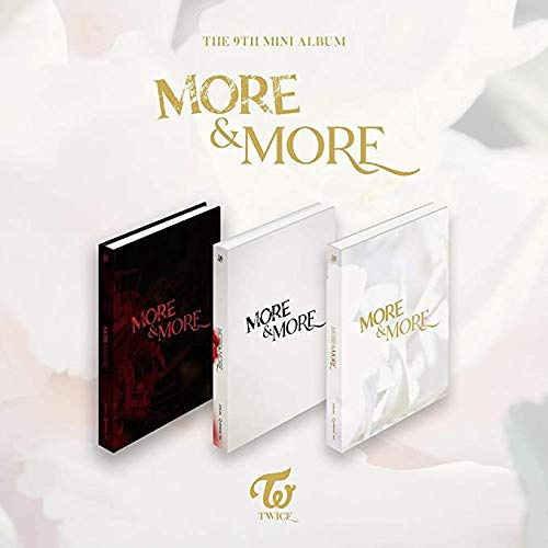 TWICE [MORE & MORE] 9th Mini Album 3 VER SET 3CD+3Fotobuch +15p Karte+TRACKING CODE K-POP SEALED
