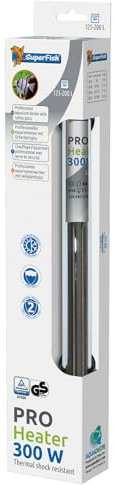 Superfish Pro Heater 300 W für Aquarien mit Einer Größe von 125-200 l (35 cm)