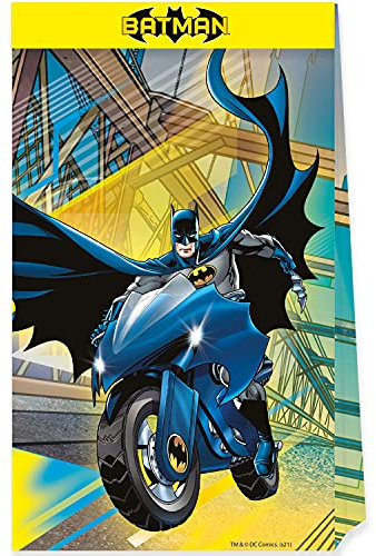 Procos 93357 - Partytüten Batman, Kindergeburtstag, Mitgebe-Taschen, FSC® Mix