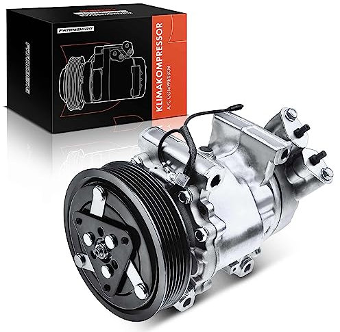 Frankberg Compressore dell'aria condizionata con frizione Diesel Compatibile con Megan.e I BA0/1 LA0/1 Megan.e Scenic JA0/1 Clio II BB CB Clio II SB0/1/2, compreso l'olio preconfezionato