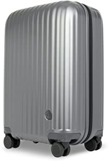 Altima (Ore Grey) 20 Inch 100% Polycarbonate Cabin Suitcase. 55cm Hand Luggage with 4 Wheels, with Free Protective Covers & 5-Year Warranty