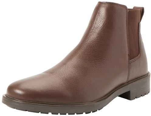 Geox U Kapsian, Stivale alla Caviglia Uomo, caffè, 46 EU