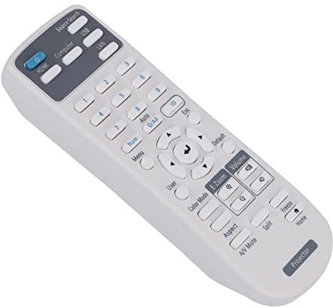 VINABTY E10 PROJESTOR Replacement Remote Control E10 Remote Control Replaced for Epson Projector EB-E01 EB-E10 EB-E20 EB-X06 EB-X49 EB-X51 EB-W06 EB-W49 EB-W51 RemoteControl