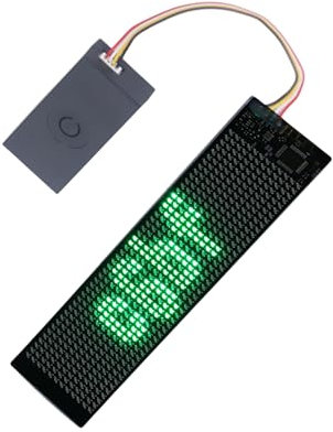 Flexibles LED-Matrix-Panel L, LED-Matrix-Panel, LED-Matrix-Panel, Grünes, Programmierbares, Flexibles Scroll-LED-Schild für Geschäfte, Autos, Bars, Hotels