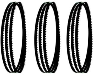 3 pièces lames de scie à ruban 1510x9.5x0.35mm 6TPI outils de travail du bois accessoires coupe du bois