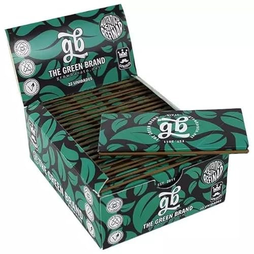 Papel de Liar + Filtro + Bandeja Stickers | GB The Green Brand - Caja de 22 unidades