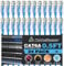 CableGeeker Patch Cables Cat6a 0.5ft (24 Pack) Slim, Cat6 Ethernet Patch Cable 10G Support, Snagless RJ45 Cat 6 Patch Cable for Patch Panel to Switch, Flexiable Network Cable - 0.5 Feet Blue
