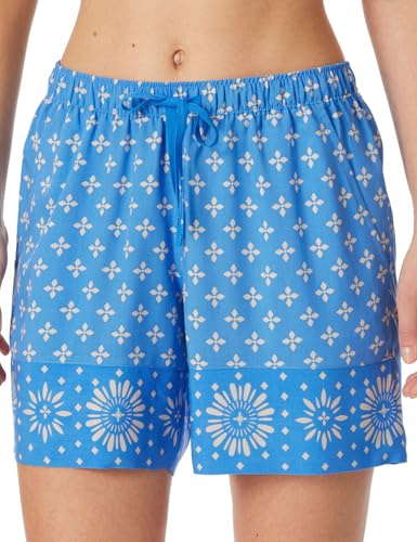Schiesser Damen Schlafhose Kurz Webhose-Mix + Relax Pyjamaunterteil