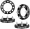 VEVOR Spurverbreiterungen, 1 Zoll 6 x 5,5 Zoll Radadapter, 6 Radbolzen, 108 mm Bohrung, nabenzentrische M12 x 1,5 Bolzen-Abstandshalter, passend für 79–22 Toyota, Hummer, Lexus, Chevrolet, Honda