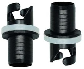 PAOSDKSU 2 Pieces Air Valve Adapter Inflatable Boat Air Pump Kayak Valve Adapter for Halkey-Roberts Inflatable Boat Kayak Hose Valve Adapter