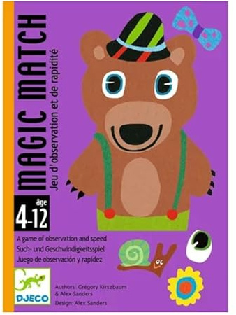 Djeco Kartenspiel Magic Match - FSC Mix - Kinderspiel