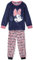 Pigiama Minnie Disney Completo da Notte per Bambini Maglia Maniche Lunghe Pantaloni Lunghi in Pile Coral