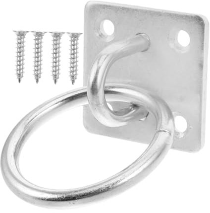 ibasenice Cross Tie Ring für Pferde Langlebiger und Verstellbarer Krawattenring für Stall und Training für Sichere Anbindung und Pflege