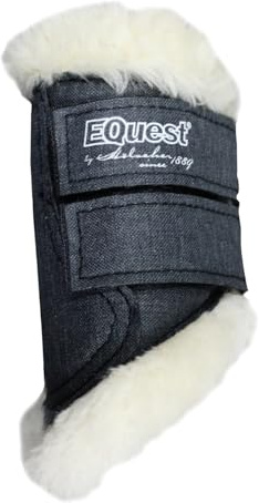 EQuest Softgamasche speziell für Shetty, 2er Set (Schwarz, Mini-Shetty)