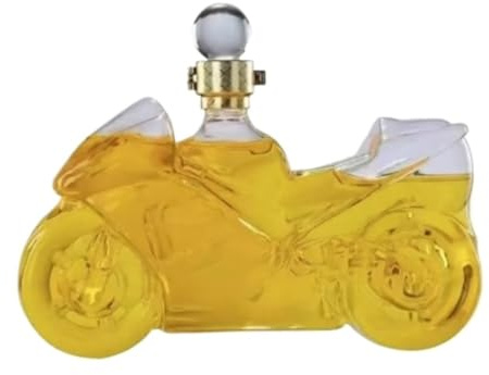 Dekanter Weinkaraffe 1Pcs Motorrad Form Decanter Glas Leere Flasche Wein Glas Restaurants