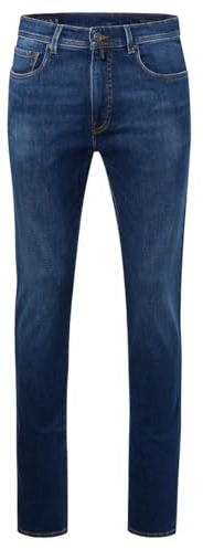 Pierre Cardin Herren Jeans Lyon | Männer Hose | Tapered Fit | Blue Stonewash Washed