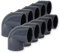 Paradies Pool GmbH PVC Fitting Winkel 90°, Ø 50mm mit Klebemuffen, Qualität aus Europa, Menge: 10 Stück