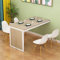 LTLCLZ Wandklapptisch Massivholz Klapptisch Wandbehang Tisch Kompakter, Wandintegrierter Schreibtisch, Büroarbeitsplatz, Für Esszimmer, Arbeitszimmer, Küche, Wäscherei Usw,A,80x60x75cm