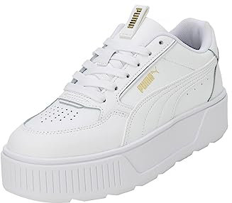 PUMA Damen Karmen Rebelle Sneaker, White White, 41 EU