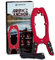 FARWATER Canoe Anchor Grip - Boat, Float Tube & Kayak Fishing Accessories, Kayaking Equipment - Brush Clamp Anchor with Teeth - Gripper with 15ft Paracord - Rubber Grips - Coated Steel - Matte Red
