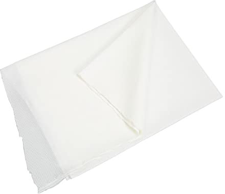 Tela de Tela a Prueba de Polvo de Audio, Tela de Malla de Tela de Rejilla de Altavoz, Poliéster Transpirable Impermeable Y a Prueba de Polvo, Cubierta Protectora de Tela de Malla de Altavoz,(blanco)