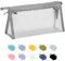 Soul Projekt Grau Federmäppchen Durchsichtige, Aesthetic Mäppchen PVC Frauen, Kosmetiktasche, Pencil Case, Federmappe für Kinder, Damen, Pinseltasche Schule Uni, Toilettenartikel Kosmetiktaschen