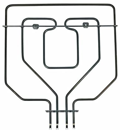 easyPART Kompatibel/Ersatz für Bosch 00471375 Heizung Heizelement Backofenheizung Zweikreis Oberhitze 2800W 230V Backofen Siemens 471375 hln hbb hbn Balay 3H