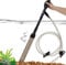 hygger Aspirateur Aquarium Changer l'eau Nettoyeur de Gravier, Pompe Vidange Aquarium Changeur d'eau Aspirateur Aquarium Gravier Manuel L, 960LPH