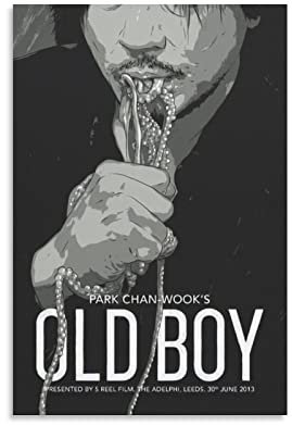 Oldboy Klassisches Filmposter (2) Wandkunst Poster Geschenke Schlafzimmer Drucke Heimdekoration Hängende Bild Leinwand