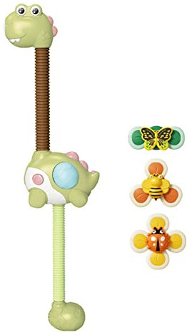 LICHENGTAI Bathtub Toy Water Shower Baby Bath Toy, Electric Water Pump Bath Shower Head Spout Water Toys with Swimming Pool Toys Toys for Children 1 2 3 4 Year Olds