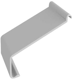 Renoplast® Verbinder für Traufprofil K100 Grau | Fertigstellung von Terrassen und Balkonen | Fliesenböden auf Klebemörtel | Wasser ablaufsysteme Winkelprofil | Korrosionsschutz Terrassenprofile