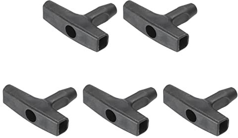 sourcing map 5Stk Benzin Motor Start Handgriff Griffe Rückspule Handgriff Zug Start für Kettensägen MS380 MS381 MS038 Mäher Stromerzeuger Ersatz Teile