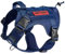 OneTigris Hundegeschirr, FIRE WATCHER Taktische Geschirr Sicherheitsgeschirr Hunde Hundeweste mit 1 Griffe und 2 D-Ring 1000D Nylon (S, Blau)