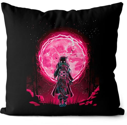 style3 Nezuko Kimetsu Kissen mit Füllung 40cm Baumwolle Demon Anime Japan Manga
